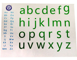 神童贝尔磁胶字母系列