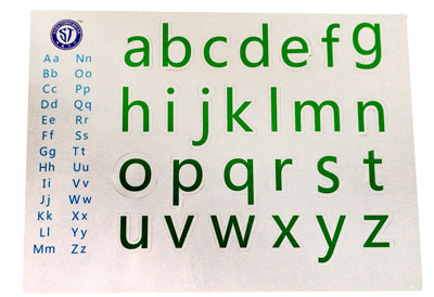 神童贝尔磁胶字母系列
